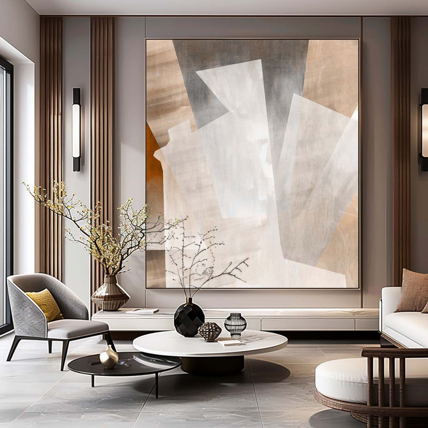 Contemporary Minimalist Art #MA086