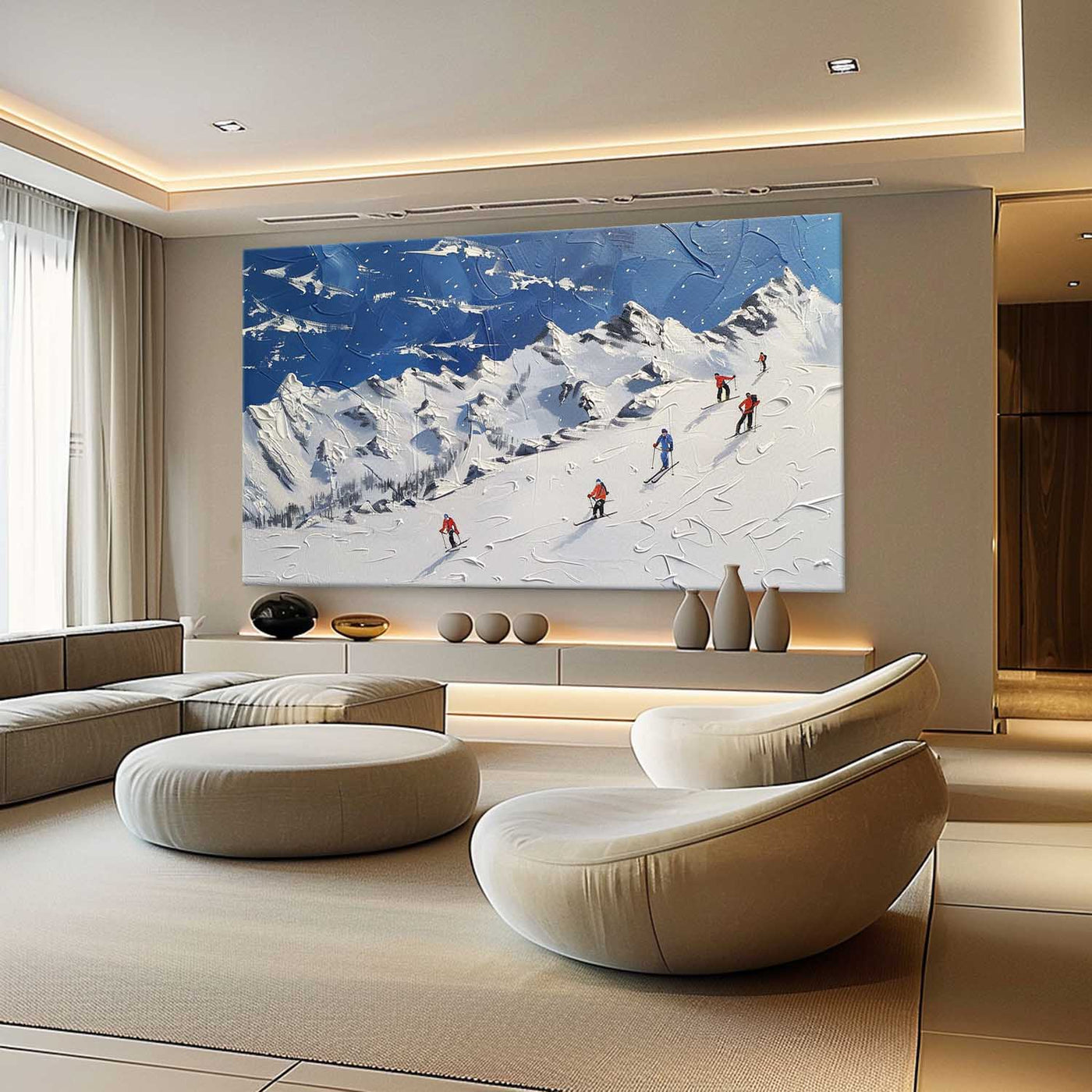 Plaster Art Texture Painting #SG294