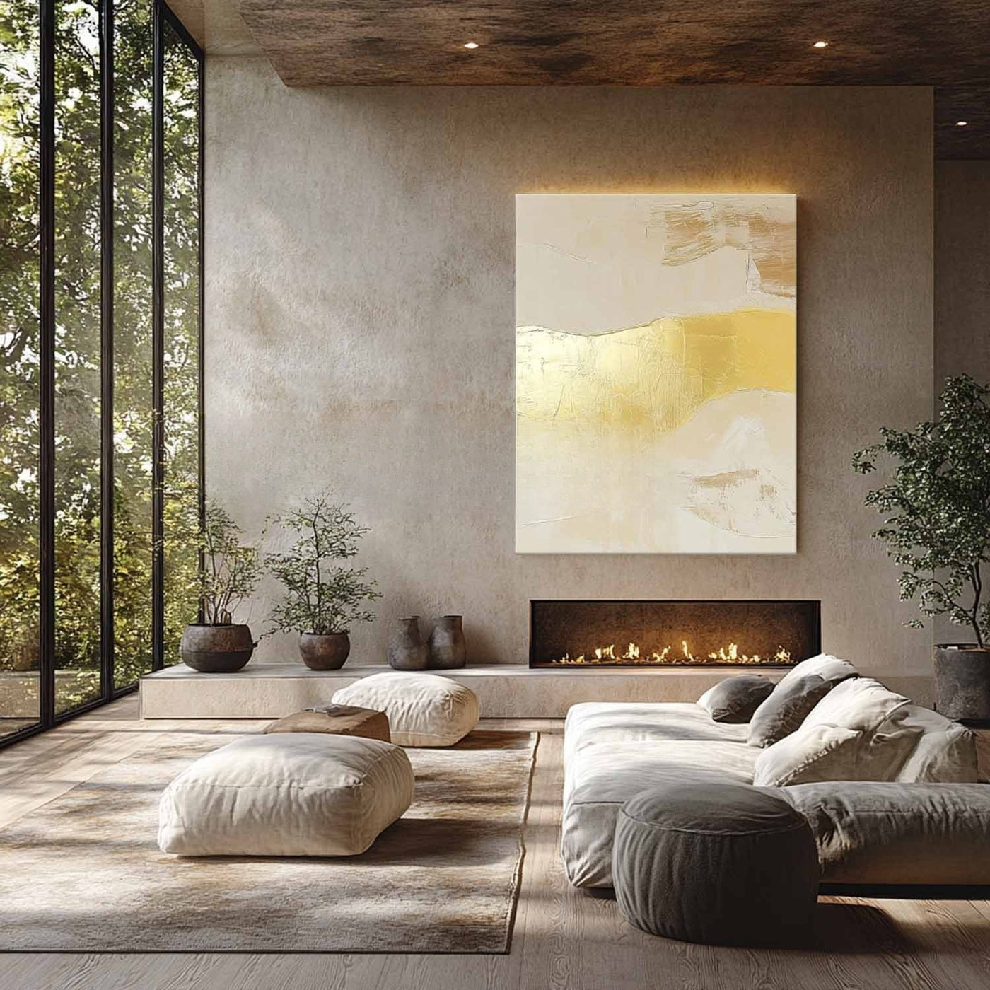 Plaster Art Texture Painting #SG367