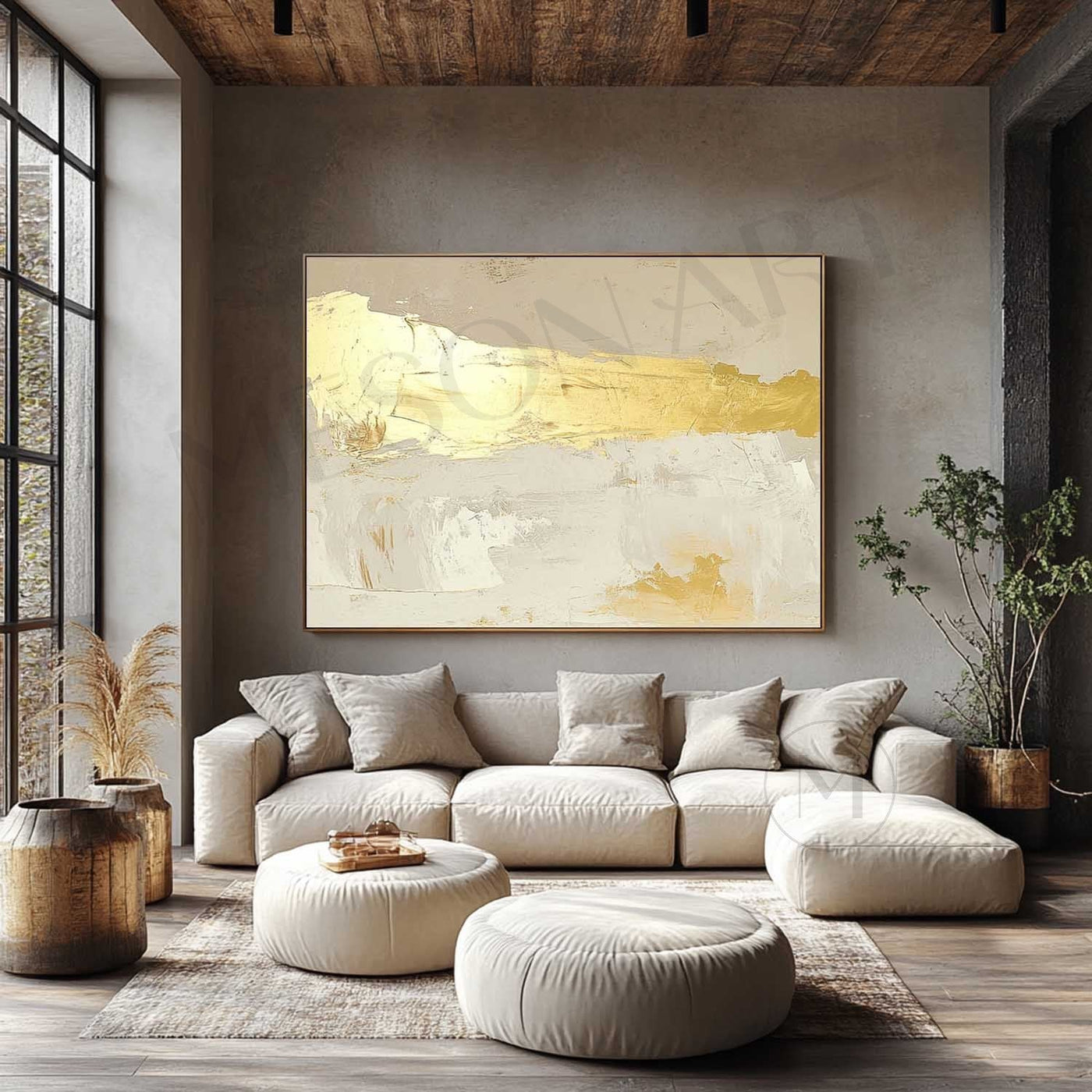Plaster Art Texture Painting #SG364