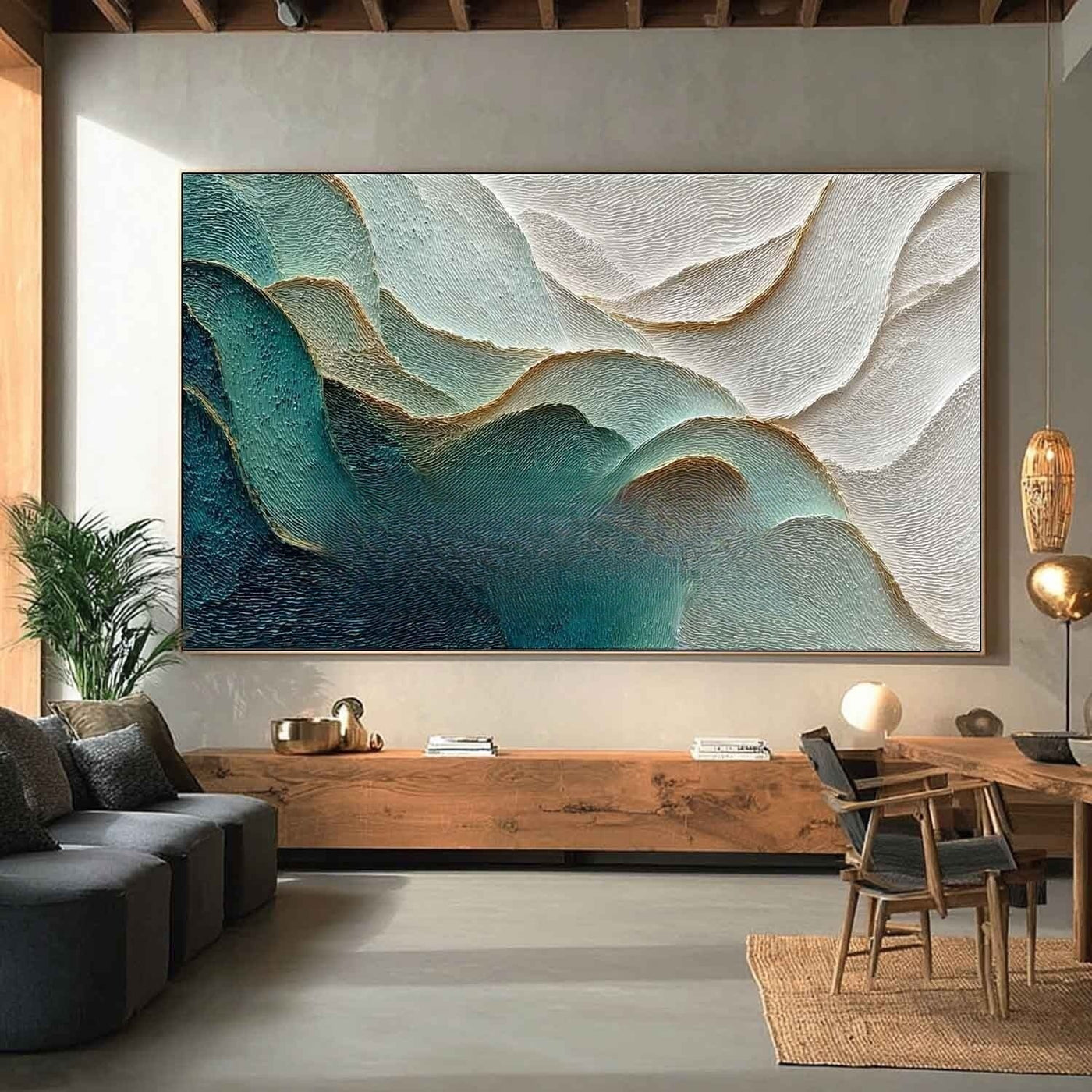 Plaster Art Texure Painting #SG544