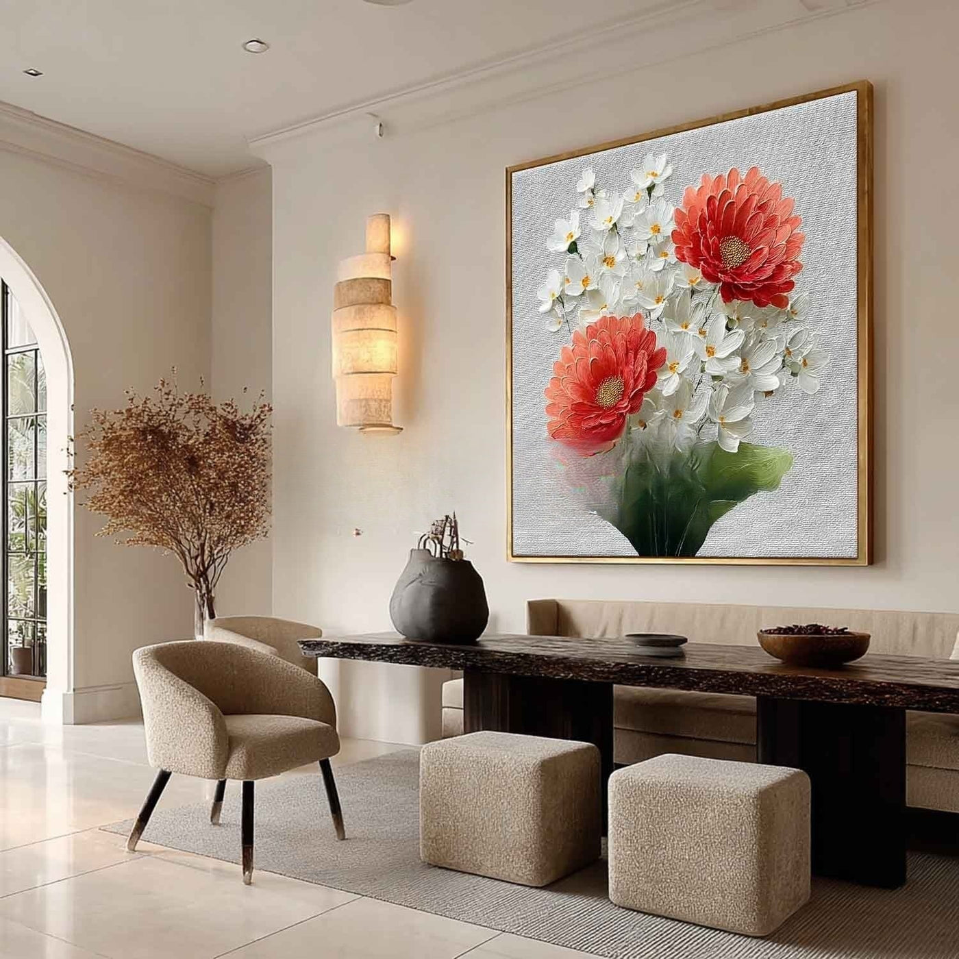 Plaster Art Texture Painting #SG502