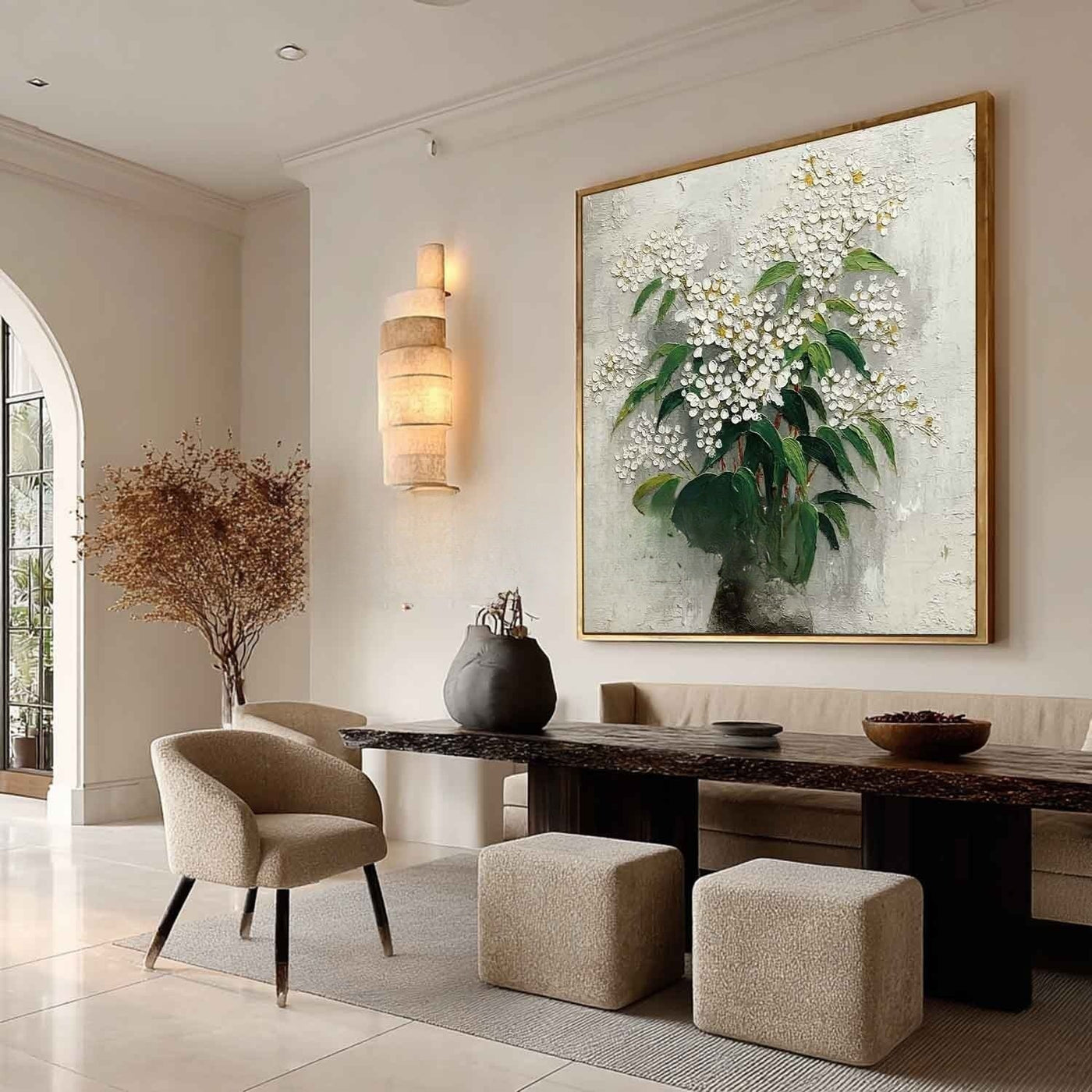 Plaster Art Texture Painting #SG497