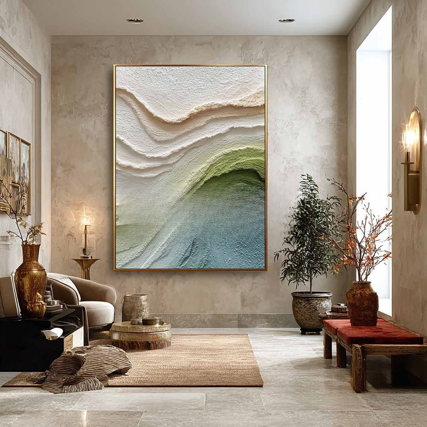 Plaster Art Texture Painting #SG543