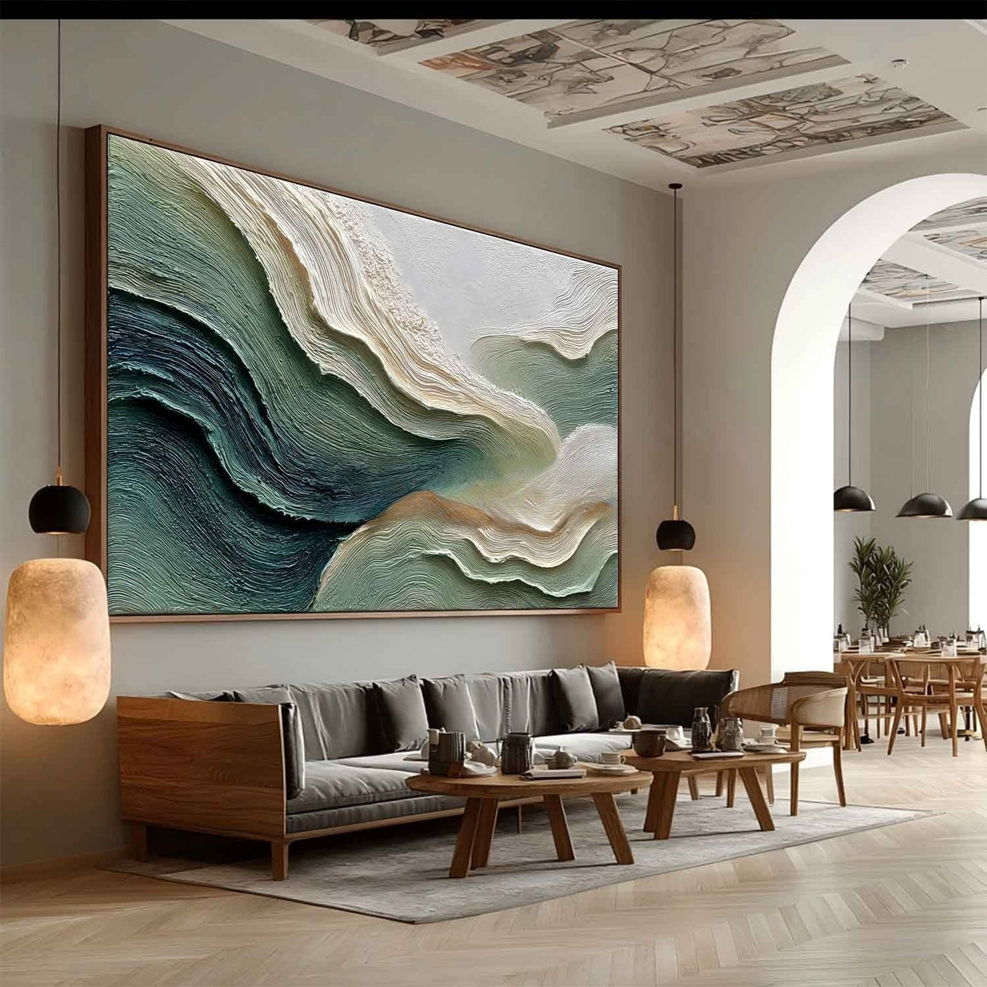 Plaster Art Texure Painting #SG537