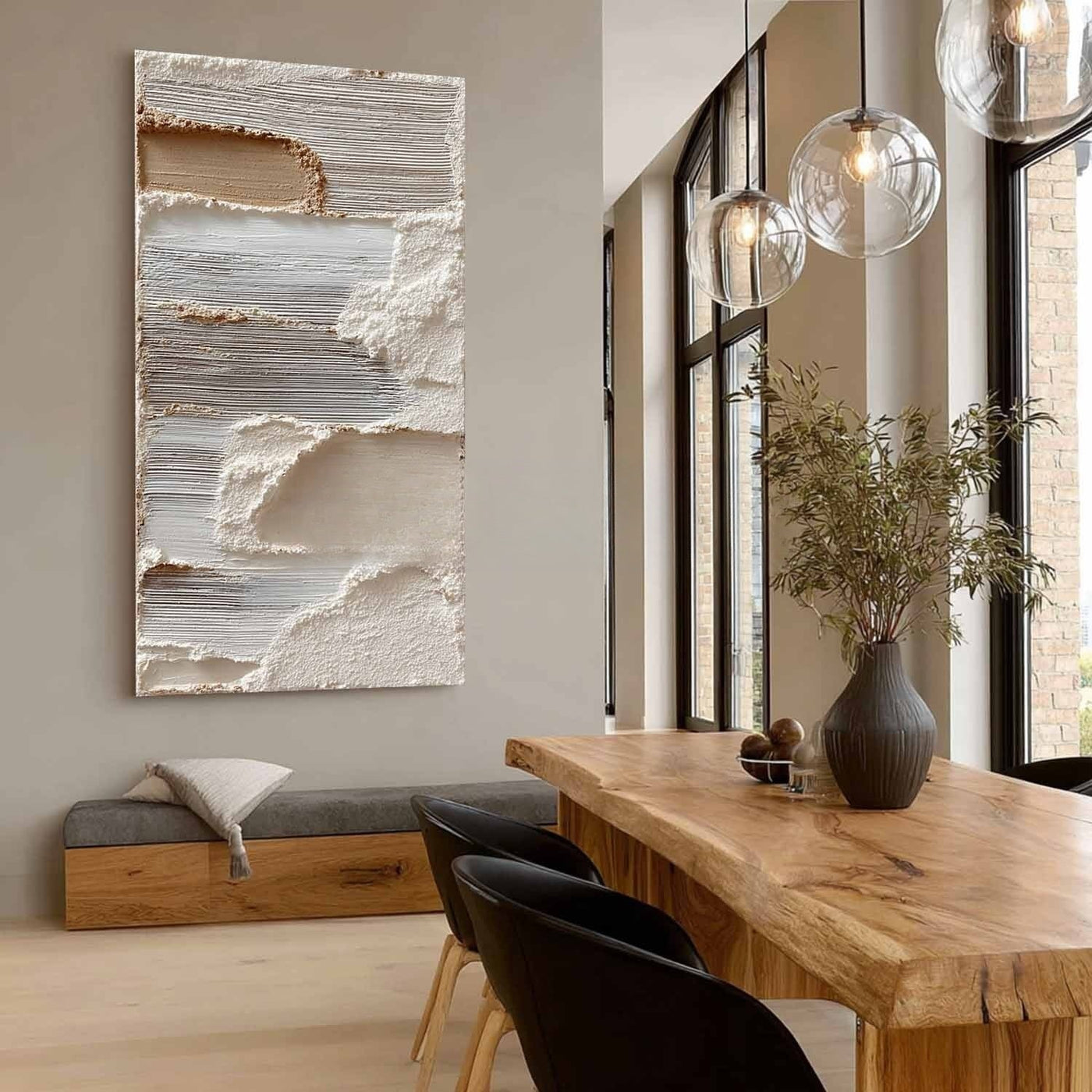 Plaster Art Texture Painting #SG418