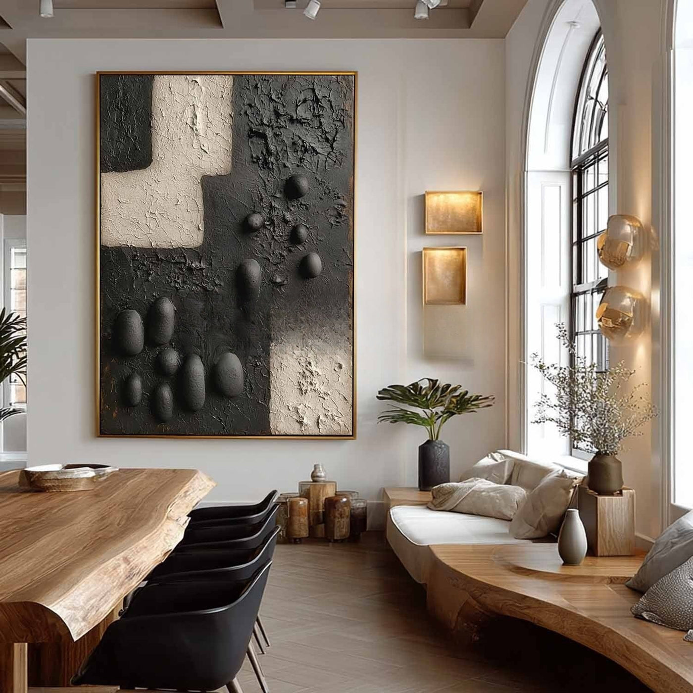 Plaster Art Texture Painting #SG394