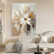 Flower & Tree Textured Abstract Wall Art #SF014
