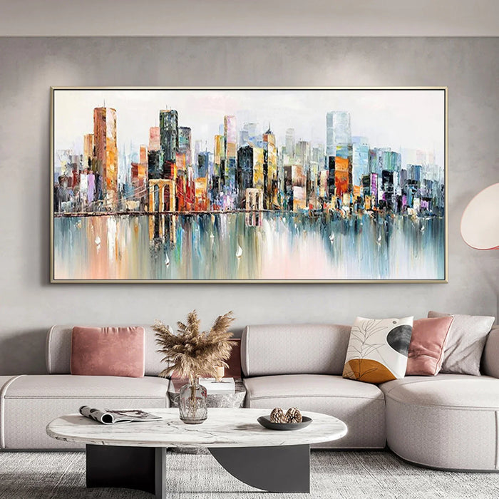 Textured Urban Opulence | Vibrant Reflections