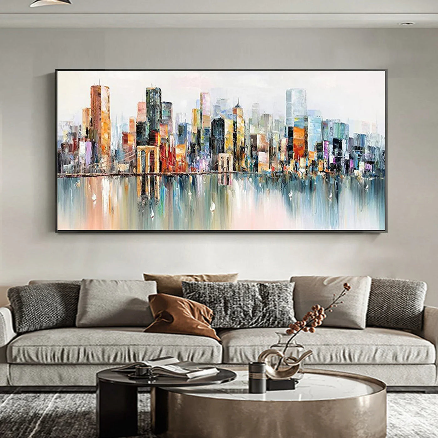 Textured Urban Opulence | Vibrant Reflections