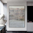 Textured Wave Serenity | Beige Gray