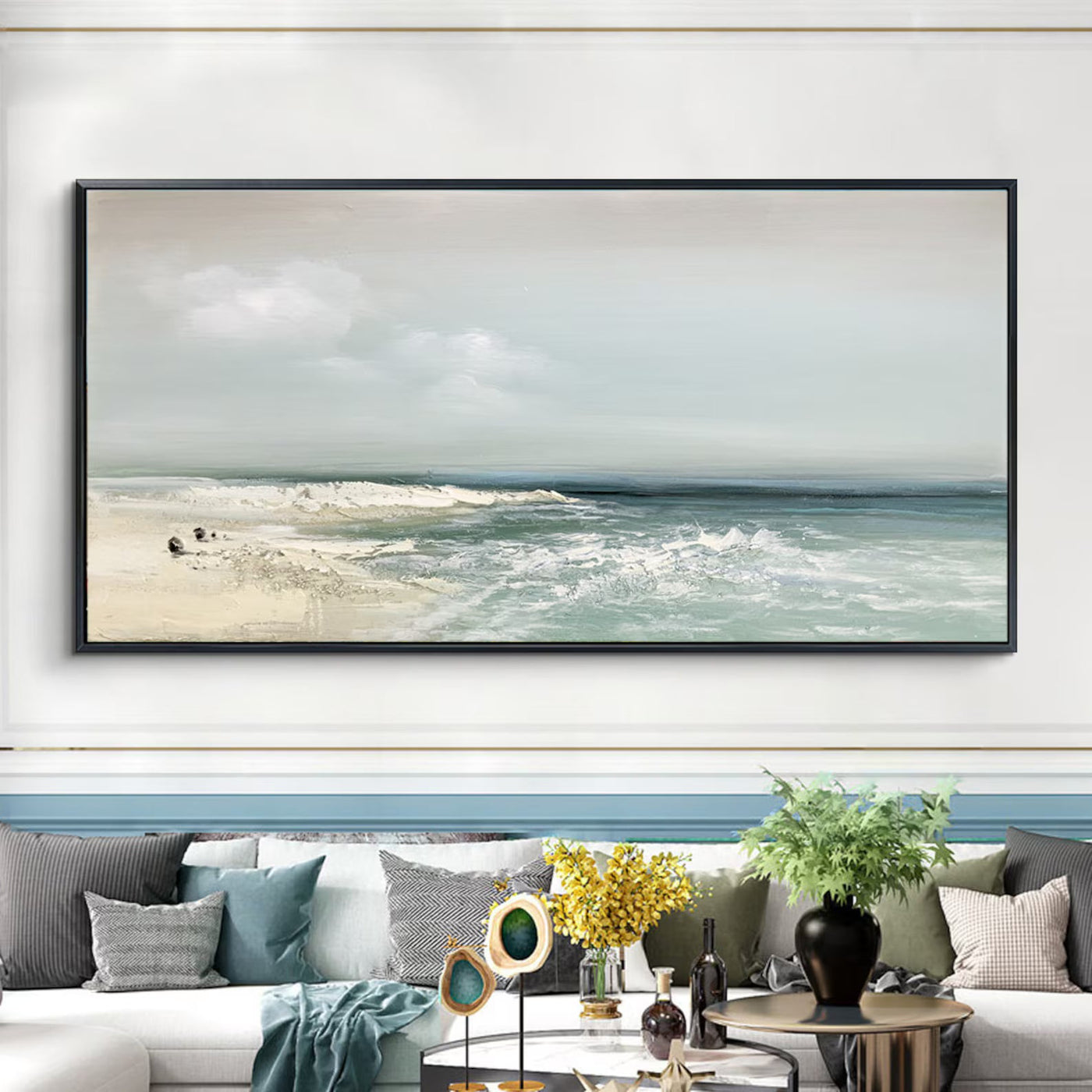 Textured Coastal Opulence | Soft Shore