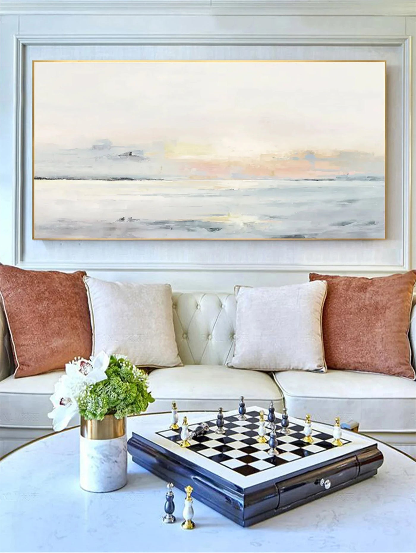 Minimalist Soft  Art | Calm Sophistication