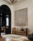 Textured Neutral Grid Art | Subtle Sophistication