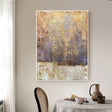 Textured Vintage Opulence | Rust Violet