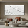 Textured Monochrome Grandeur | White Textures