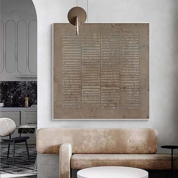 Textured Grid Line Art | Subtle Refinement