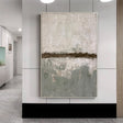 Textured Neutral Elegance | Gray Beige