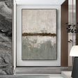 Textured Neutral Elegance | Gray Beige