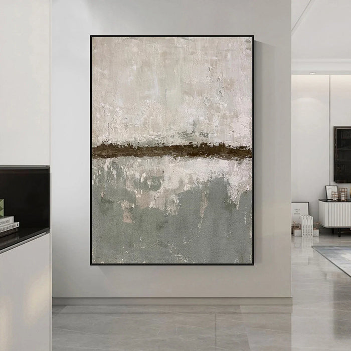Textured Neutral Harmony | Grey Beige