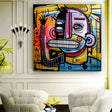 Dynamic Abstract Figure | Vivid Palette