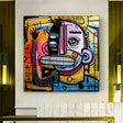 Dynamic Abstract Figure | Vivid Palette