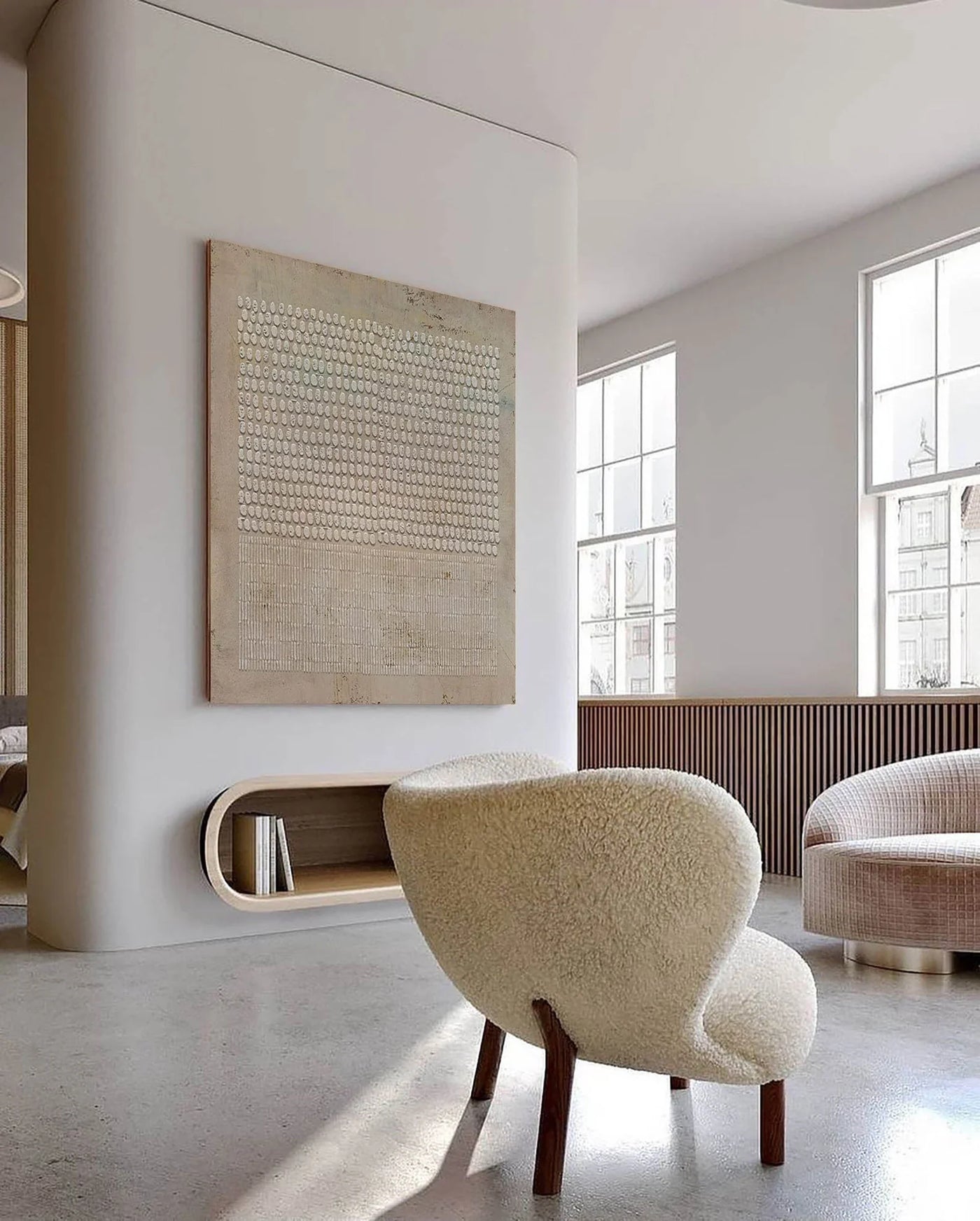 Textured Dot Matrix Art | Subtle Artistry
