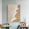 Textured Coastal Opulence | Sand  Wave