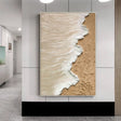 Textured Coastal Opulence | Sand  Wave
