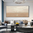 Textured Landscape Serenity | Beige Tone
