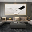 Textured Monochrome Art | Modern Simplicity