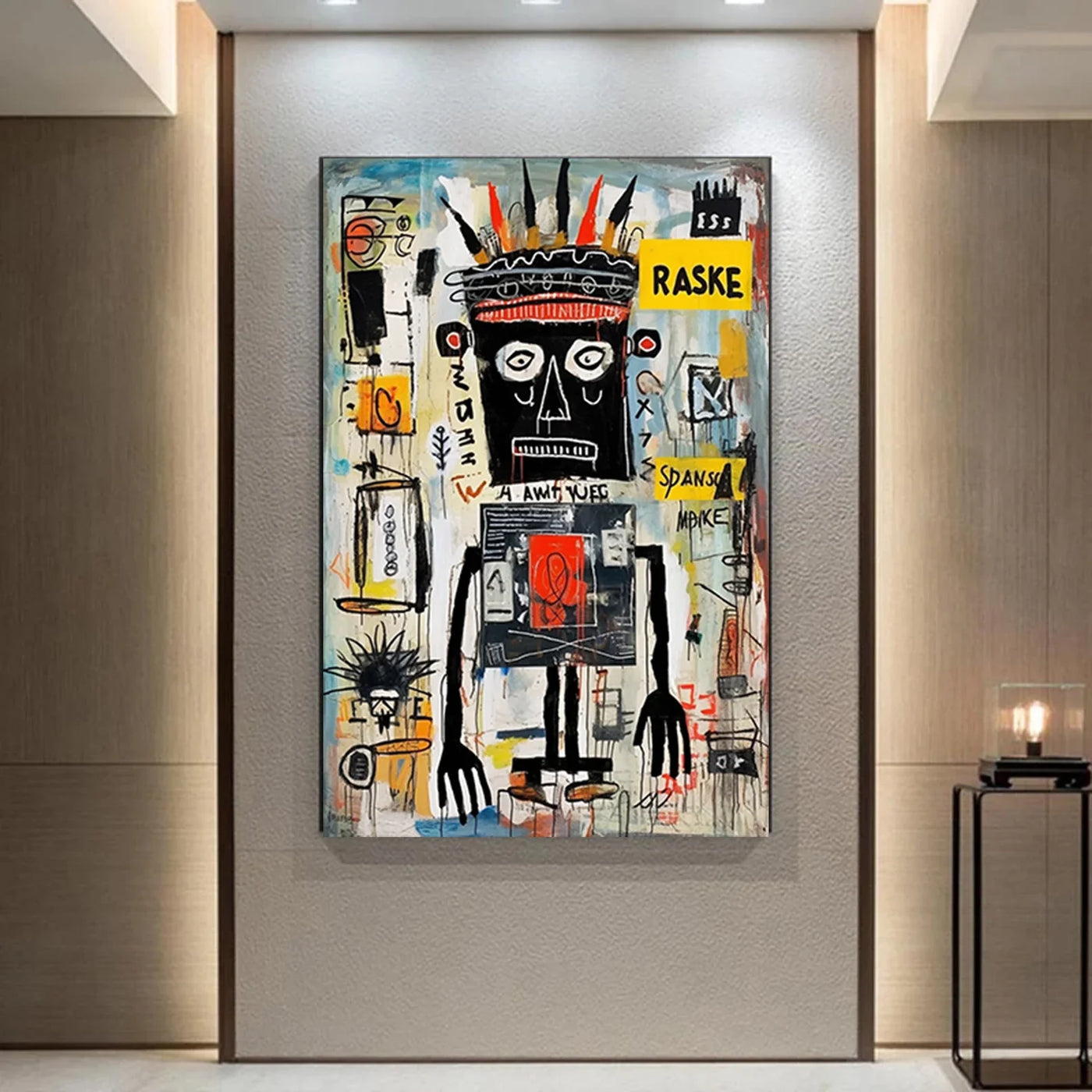 Textured Urban Character | Bold Graffiti