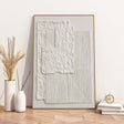 Textured White Abstract | Minimalist Luxe