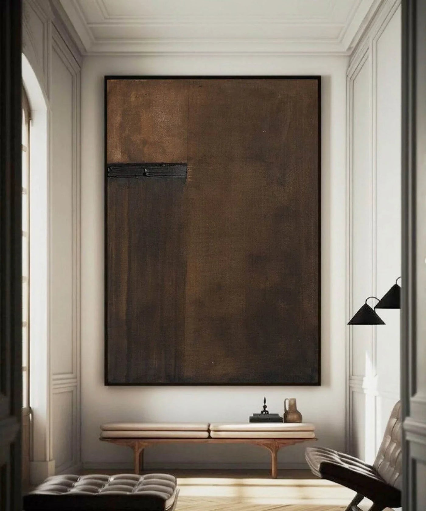 Minimalist Earth-Hued Art | Subtle Grace