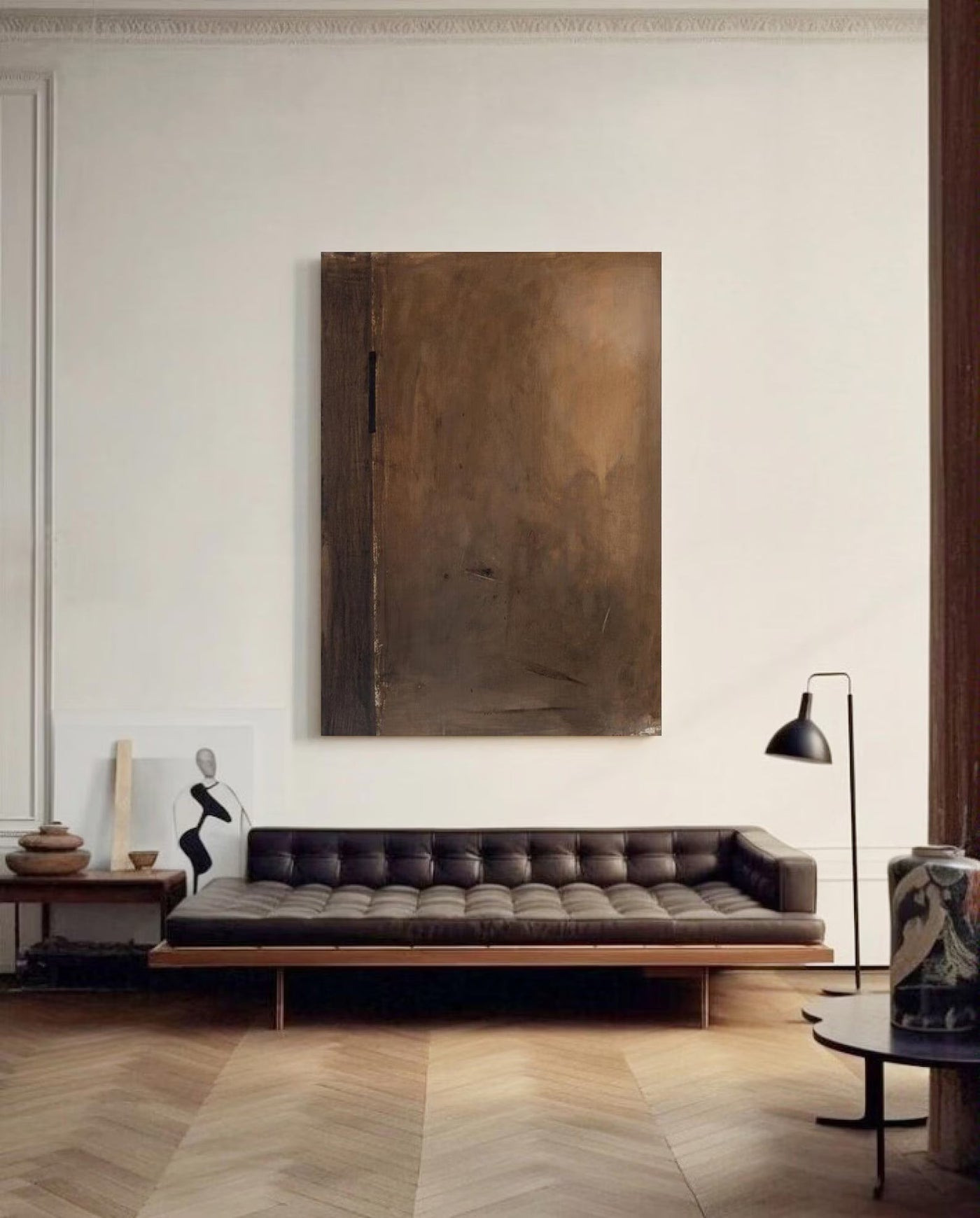 Textured Wood Tone Abstract | Rustic Luxe