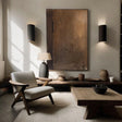Textured Wood Tone Abstract | Rustic Luxe