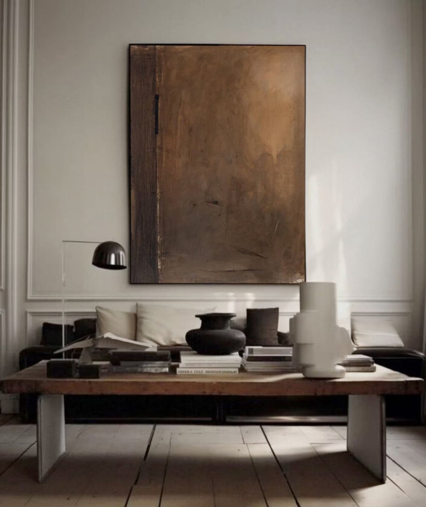 Textured Wood Tone Abstract | Rustic Luxe