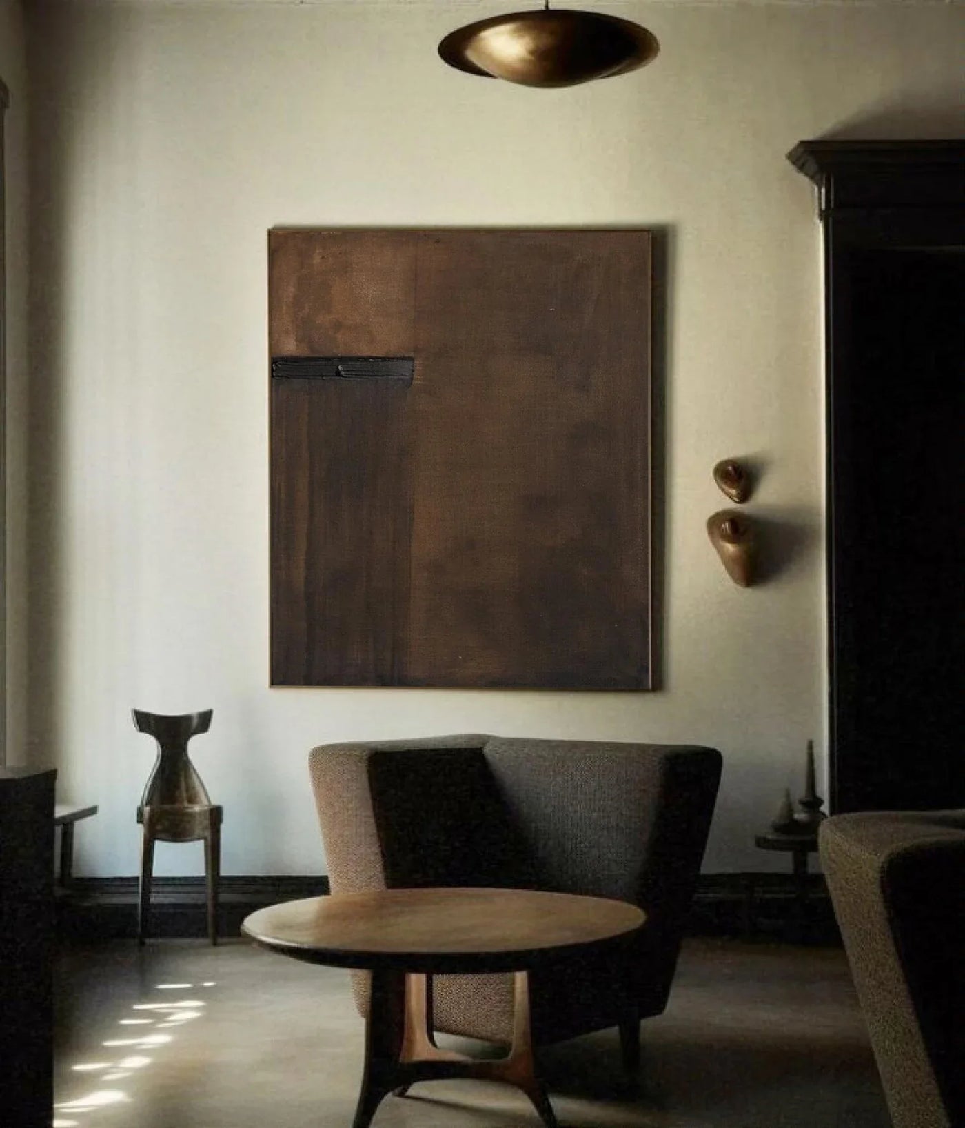 Minimalist Earth-Hued Art | Subtle Grace