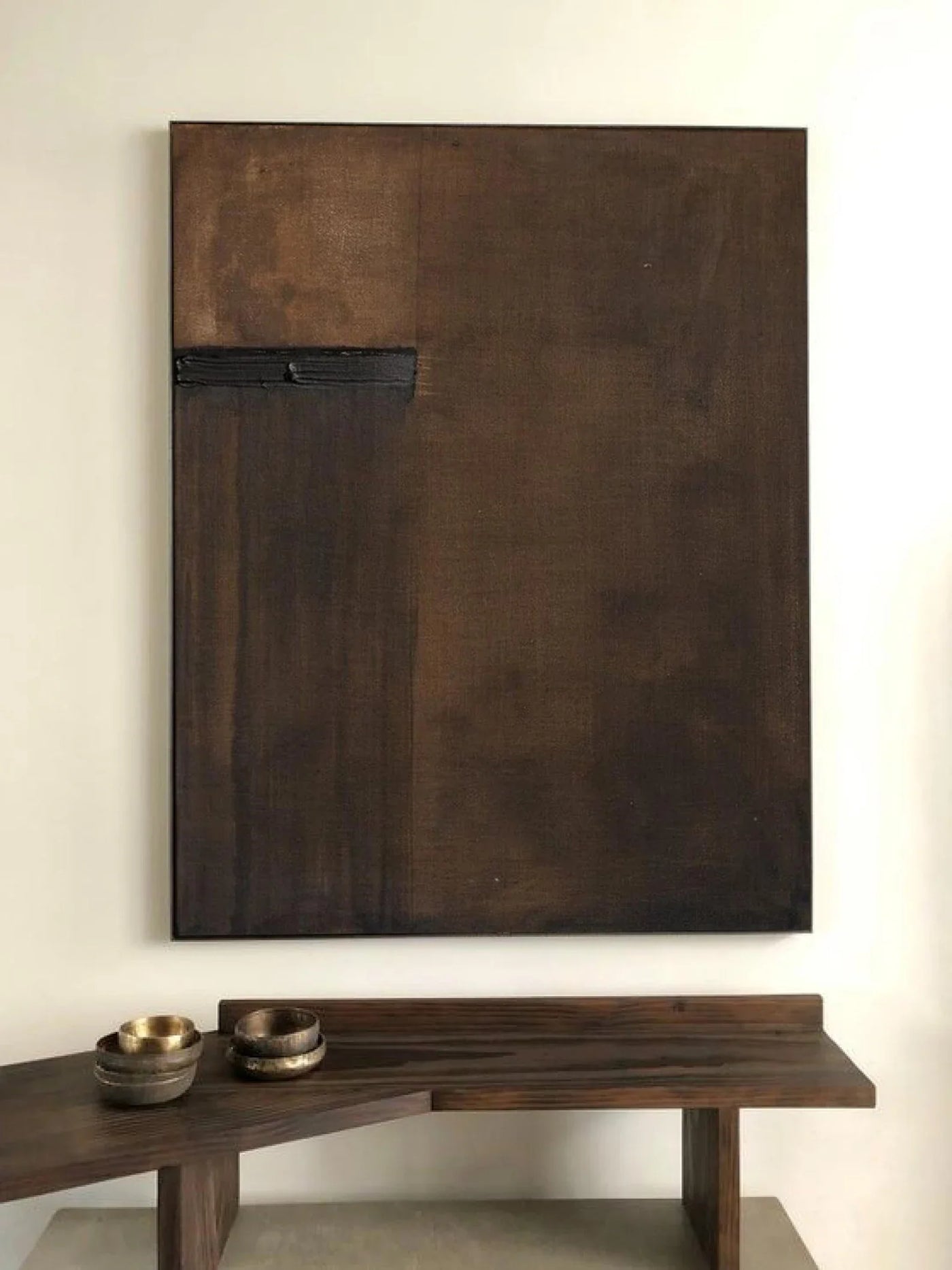 Minimalist Earth-Hued Art | Subtle Grace