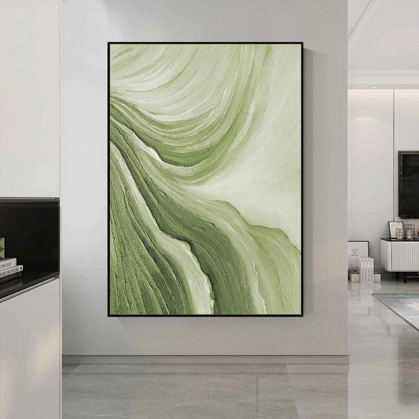 Textured Green Rhythm | Nature Flow