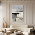 Textured Monochrome Art | Bold Depth