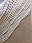 Textured Dune Sophistication | Beige White