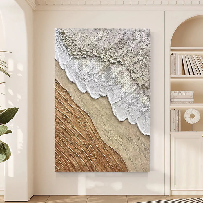 Textured Coastal Luxury | White Gold
