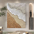 Textured Coastal Luxury | White Gold