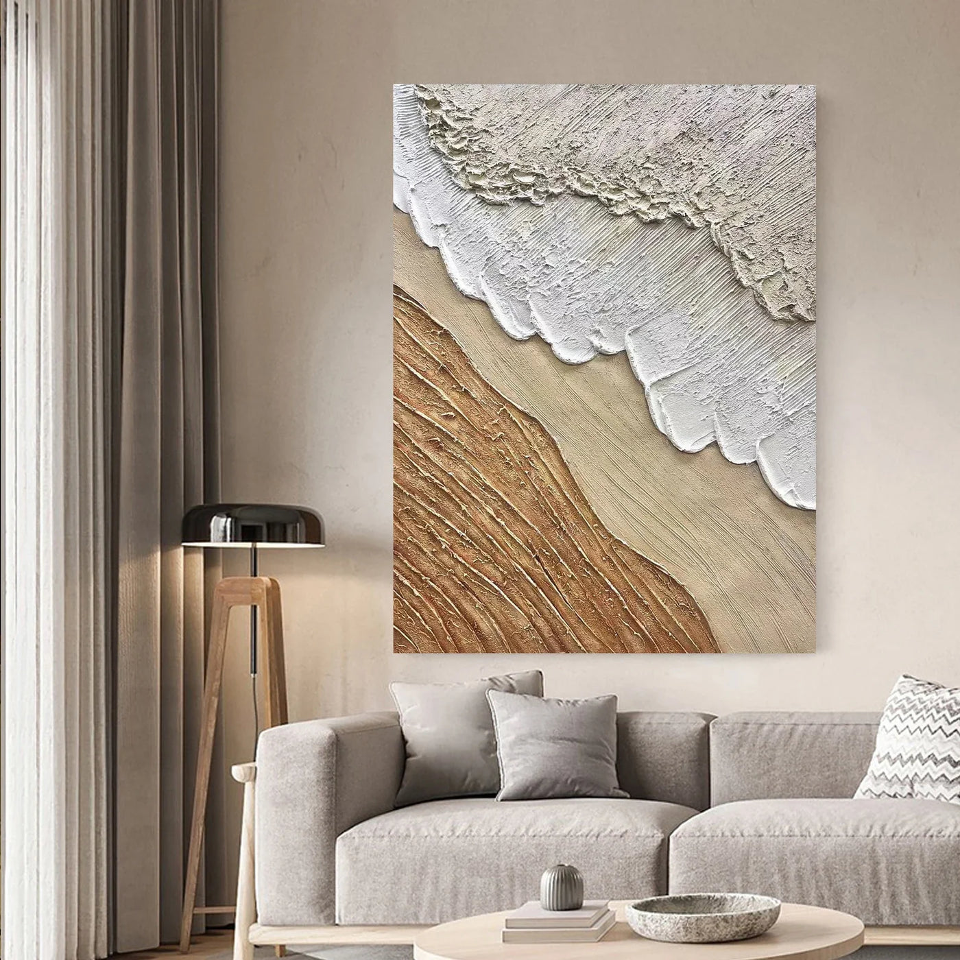 Textured Coastal Luxury | White Gold