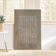 Textured Grid Block Art | Understated Sophistication
