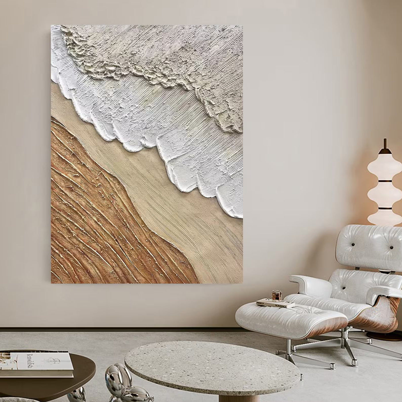 Textured Coastal Luxury | White Gold