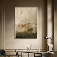 Textured Botanical Nuance | Green Beige