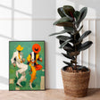 Dancing Cowboys Art | Textured Energy