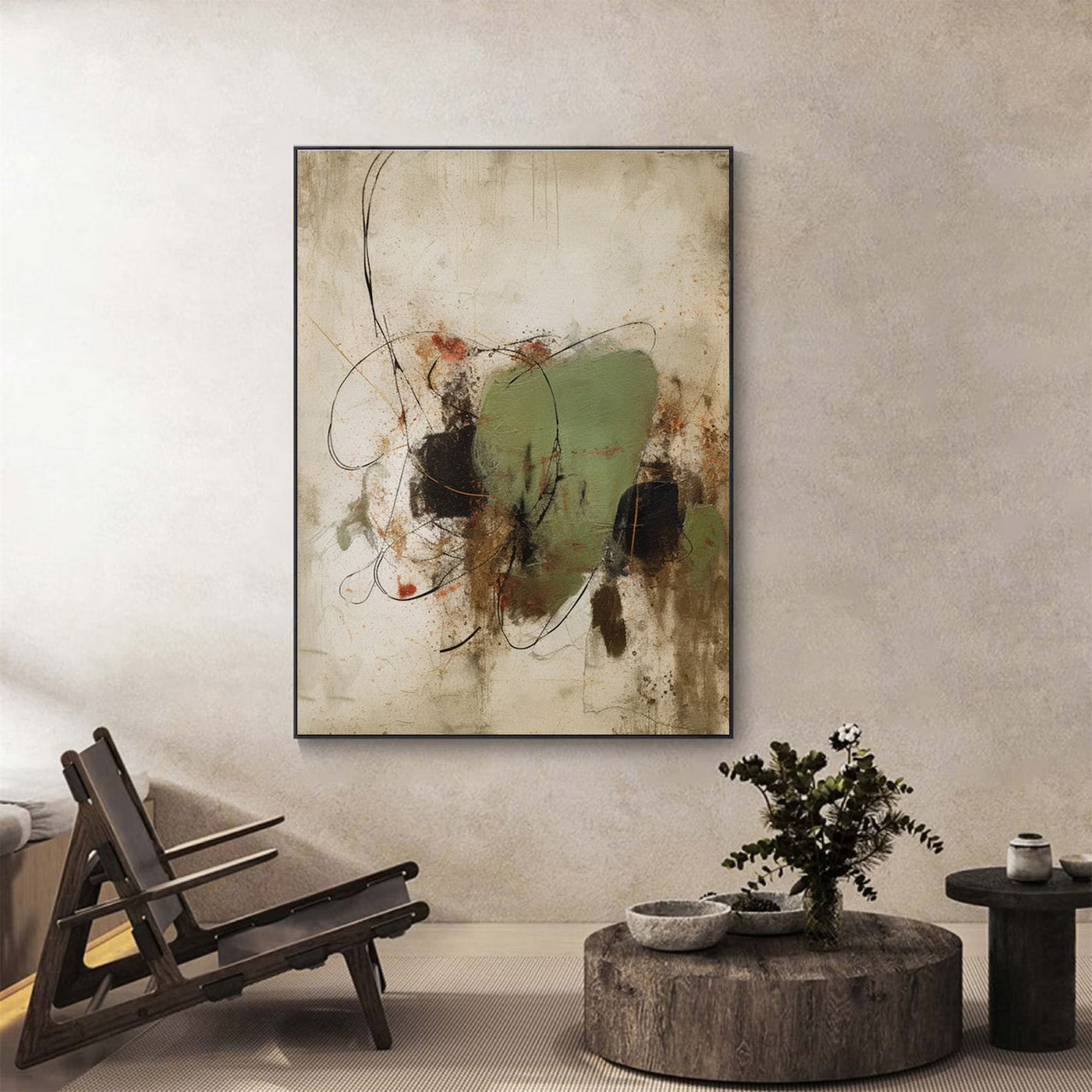 Textured Phytological Nuance | Viridescent Ecru